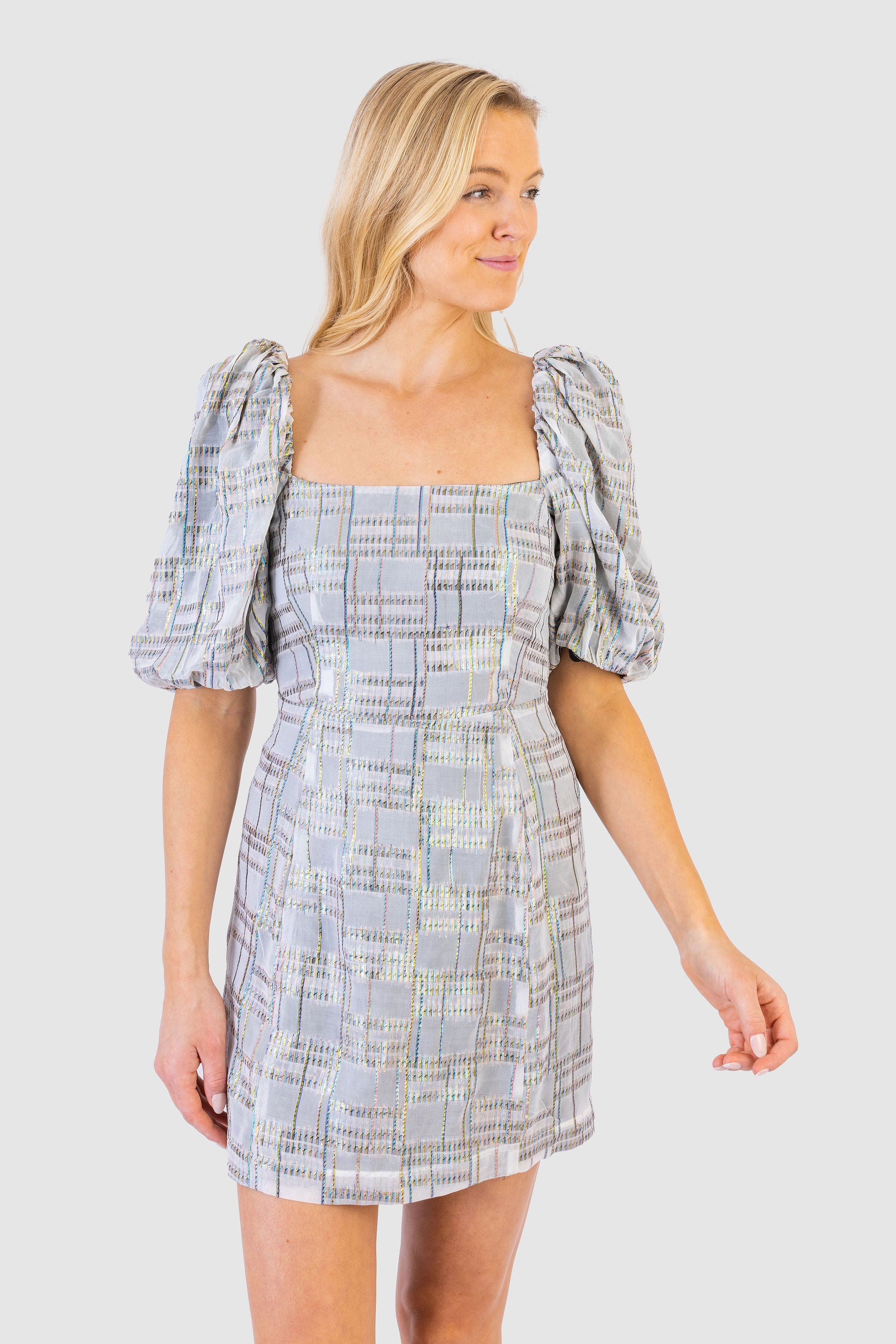 Chloe Dress Metallic Kaleidoscope Shop KOCH Chloe Dress Metallic Kaleidoscope Shop KOCH