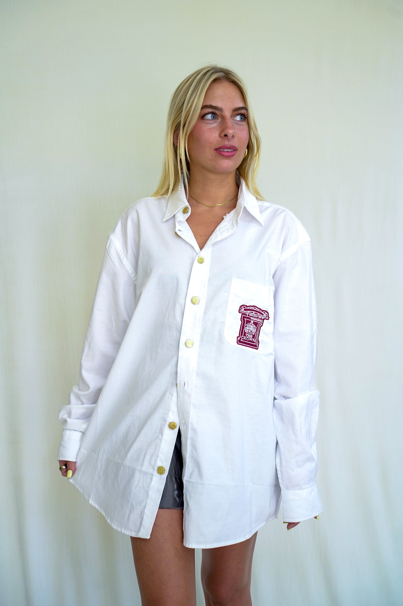 Designer Shirt White Shirting With Crown '25 Shop KOCH Designer Shirt White Shirting With Crown '25 Shop KOCH