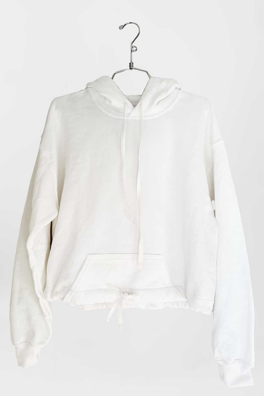 Cropped Hoodie White *Limited*Edition*