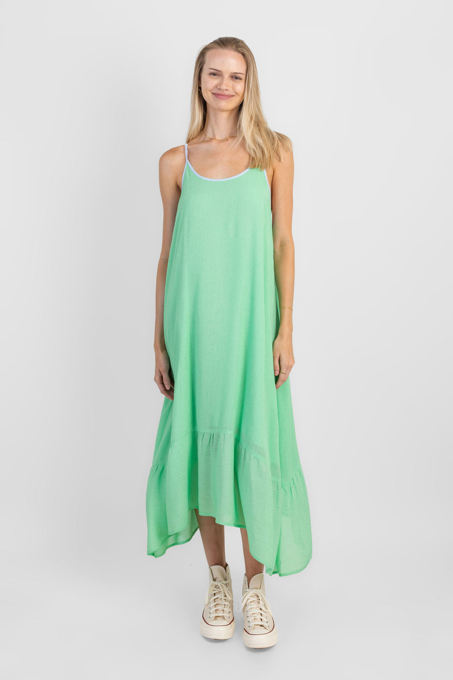 Drake Dress Sea Glass Green