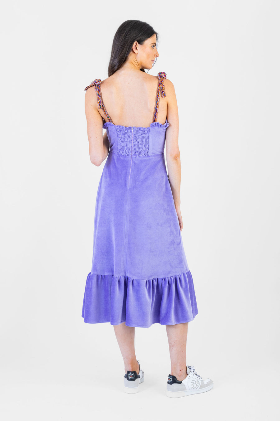 Meredith Dress Grape Velour *Limited*Edition*