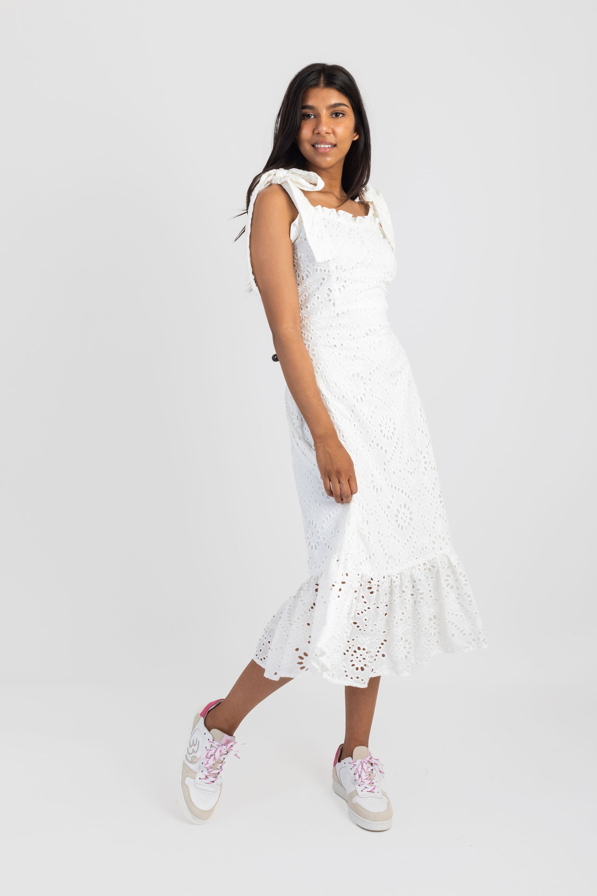 Meredith Dress Pi a Colada Eyelet Limited Edition Shop KOCH