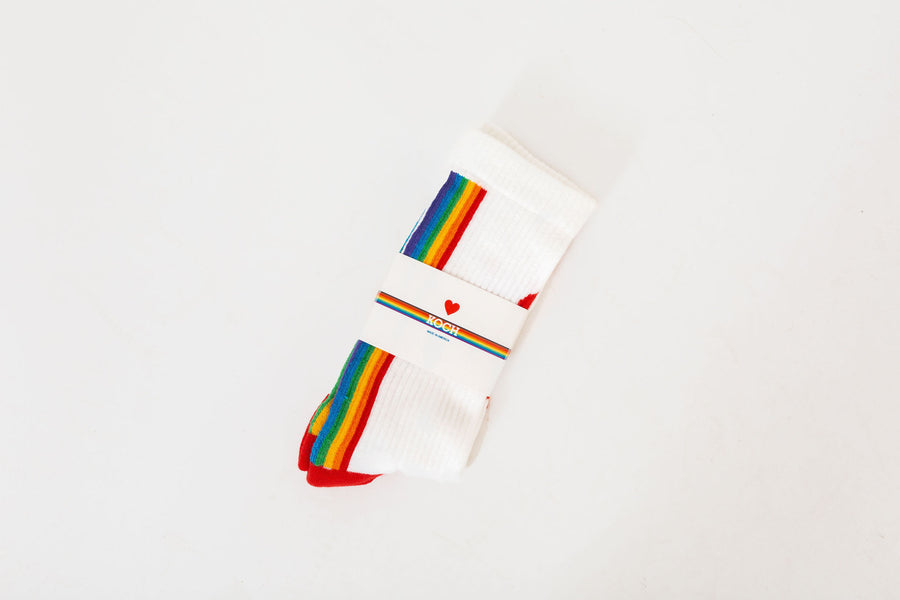 White Rainbow Socks *Limited*Edition*