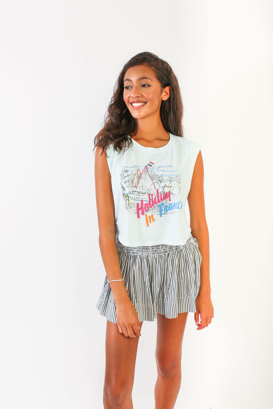 AVA CROPPED TEE HOLIDAY IN FRANCE *LIMITED*EDITION*