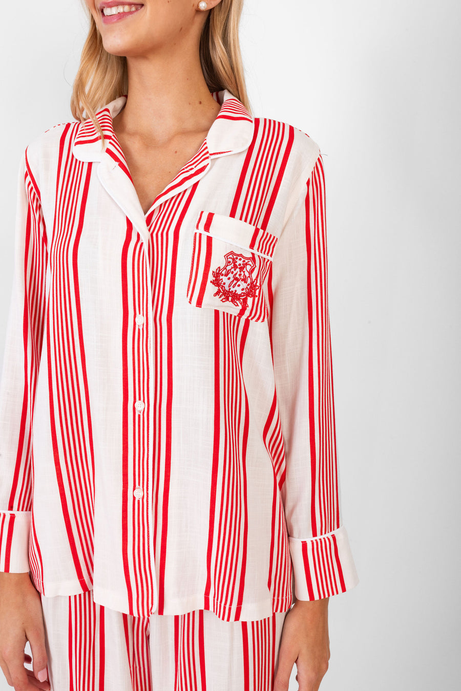 Pajama Set Holiday Stripe Long *Limited*Edition*