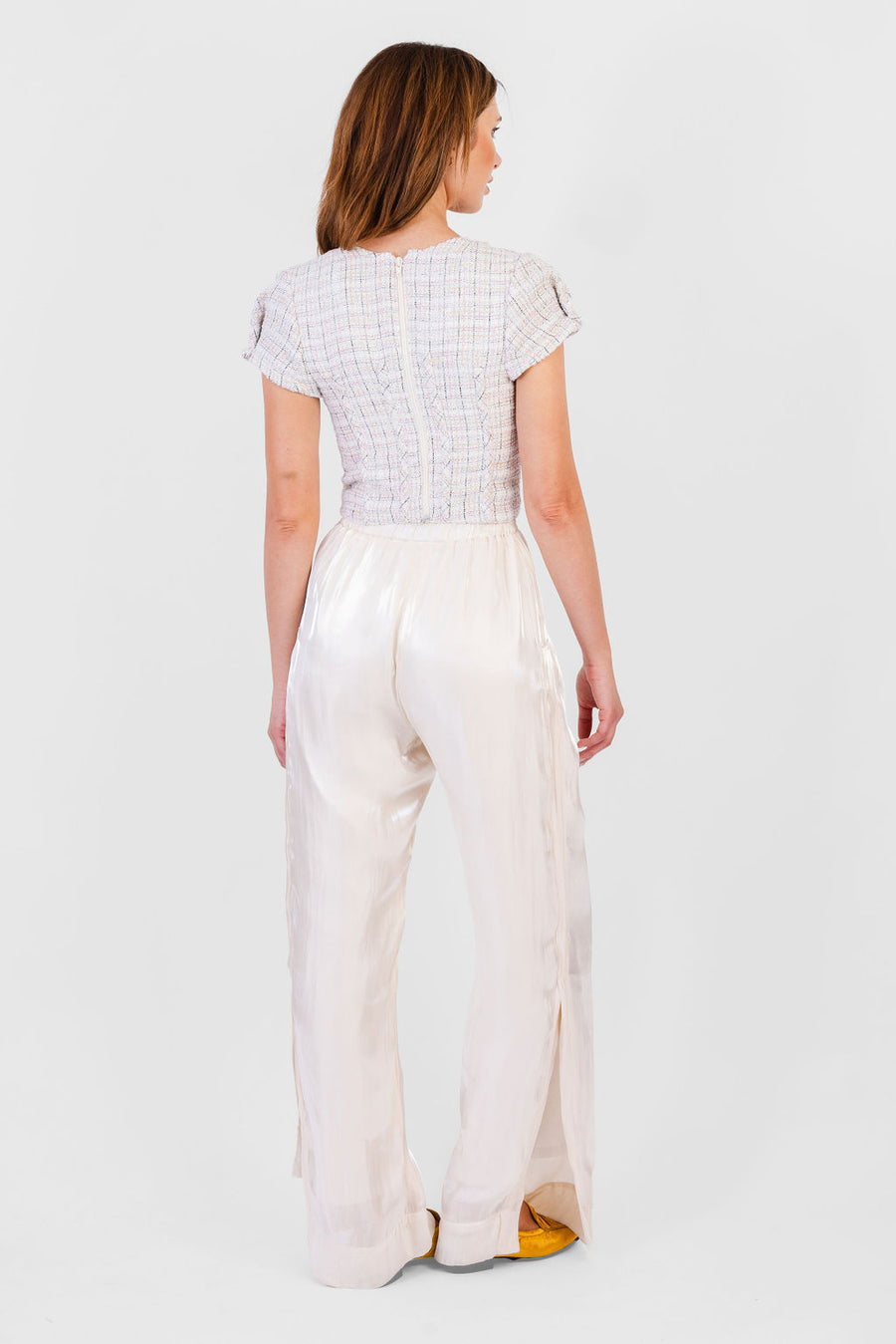 Jules Pants ivory Gloss