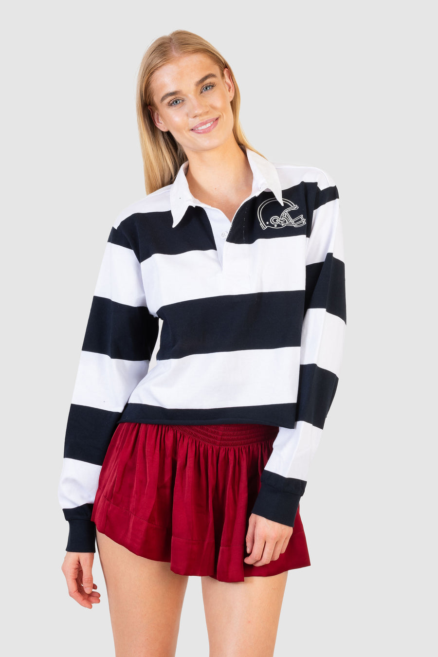 Rugby Crop Game Day Stripe *Limited*Edition*
