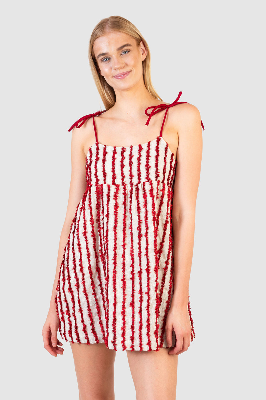 Alexis Dress Scarlet Stripe *Limited*Edition*