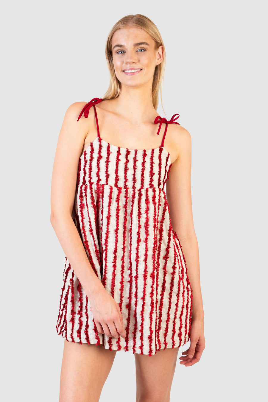 Alexis Dress Scarlet Stripe *Limited*Edition*