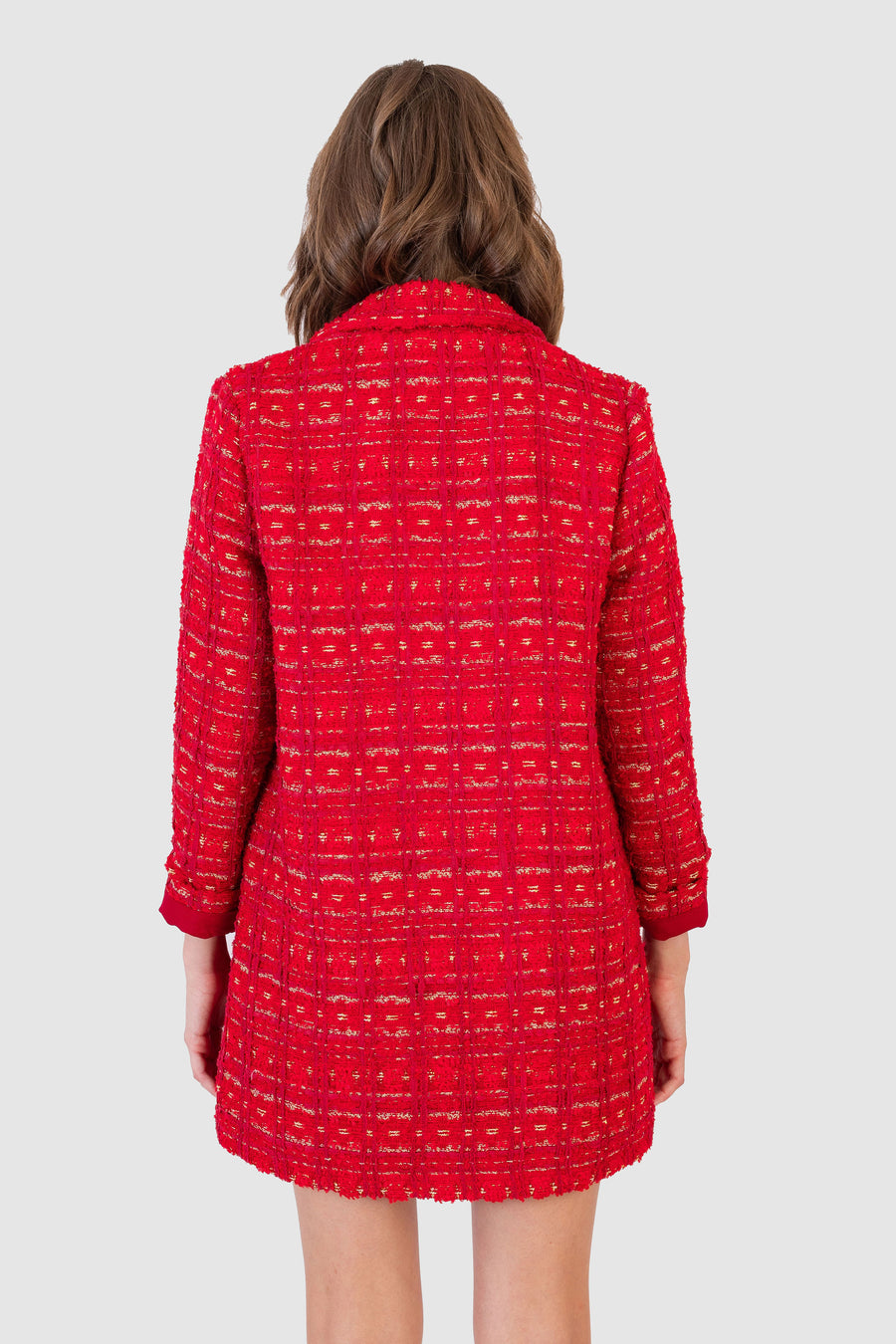 Annie Jacket Cherry Tweed