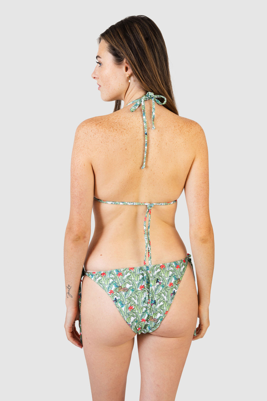 BIKINI IN PARADISE GREEN PRINT