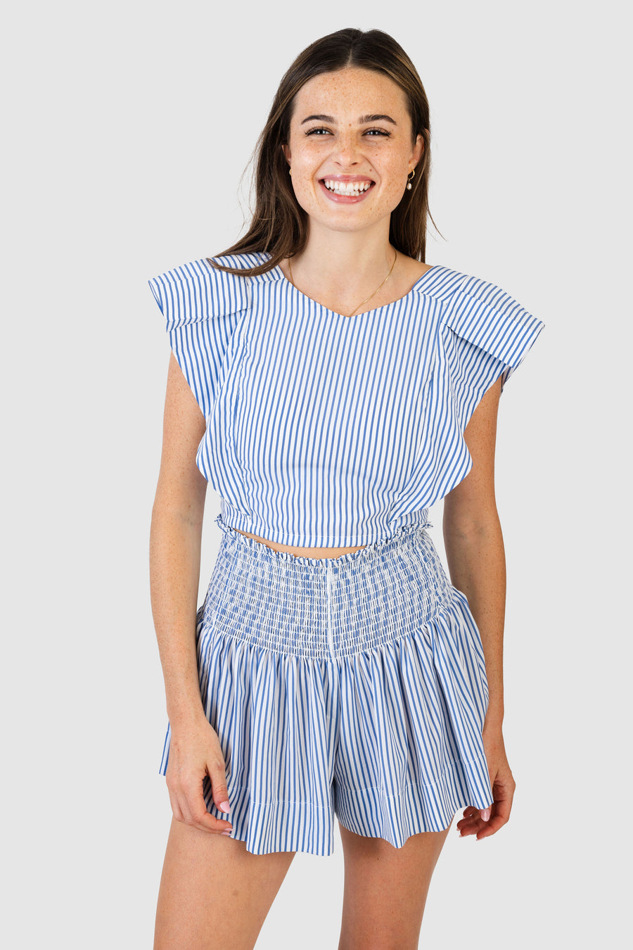 CECILIA TOP SEA STRIPE