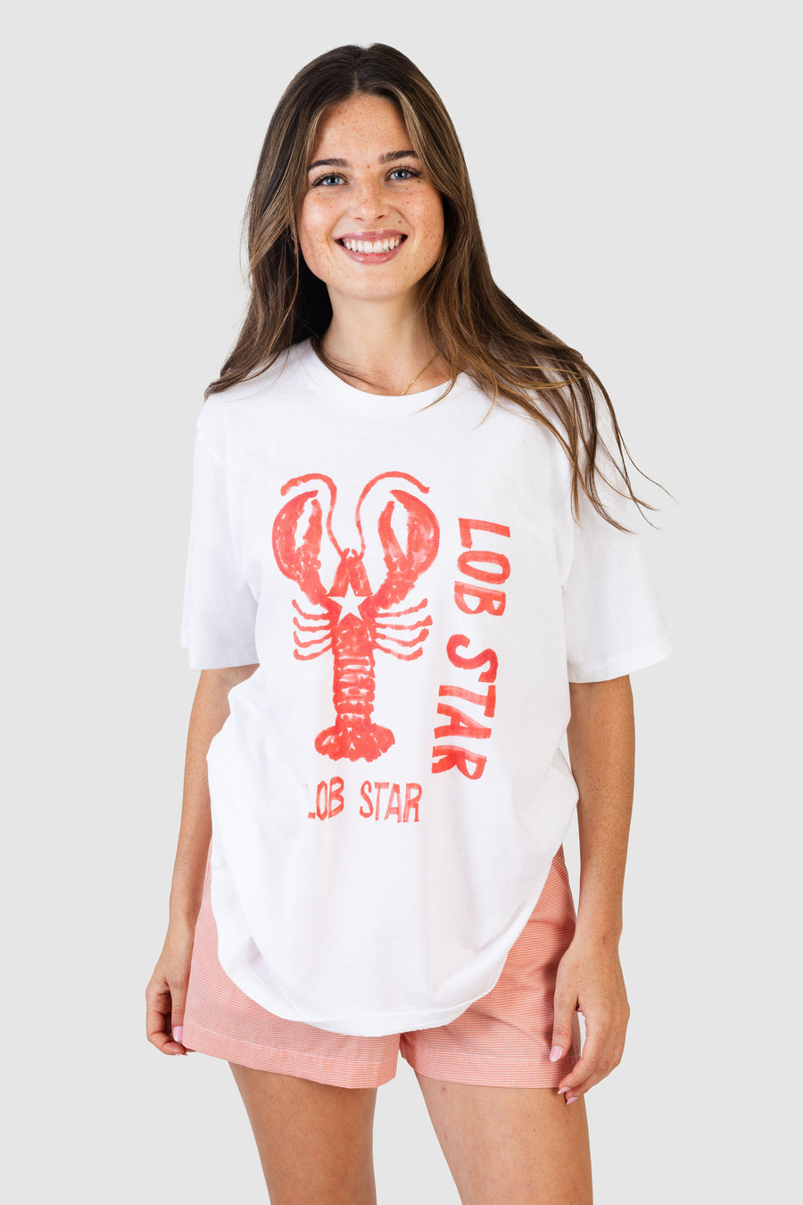 Parker Tee Lobstar White