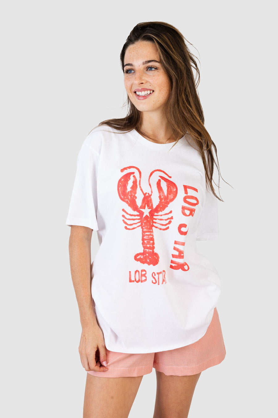 Parker Tee Lobstar White