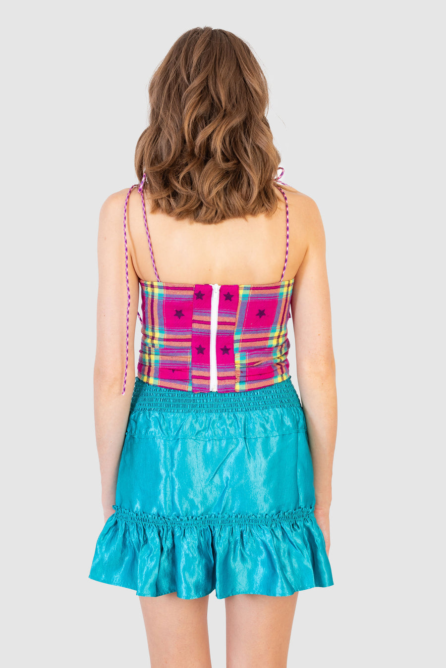 Genna Skirt Turquoise Pearl