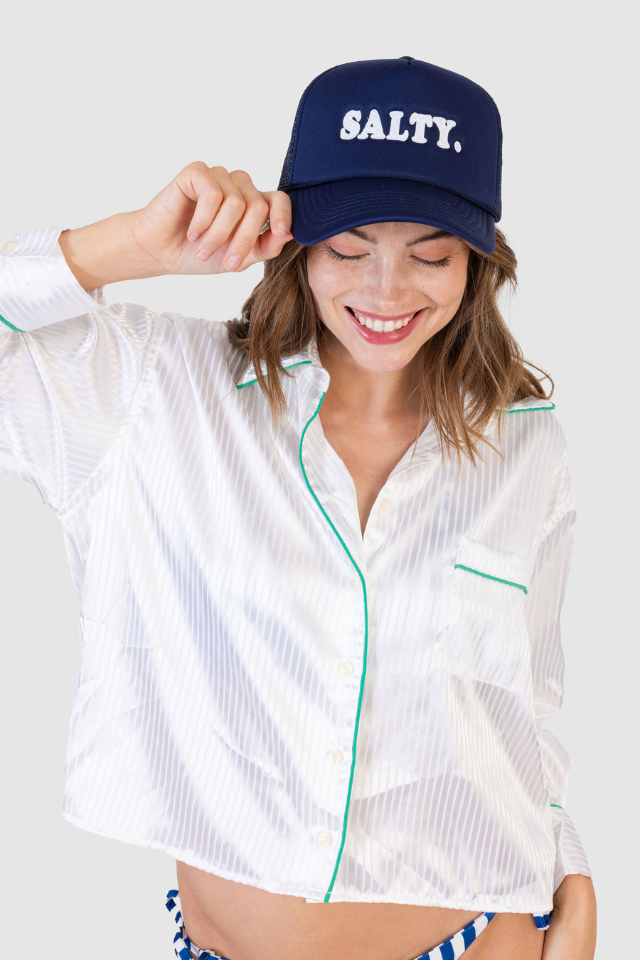 Trucker Hat Salty. Navy *Limited*Edition*
