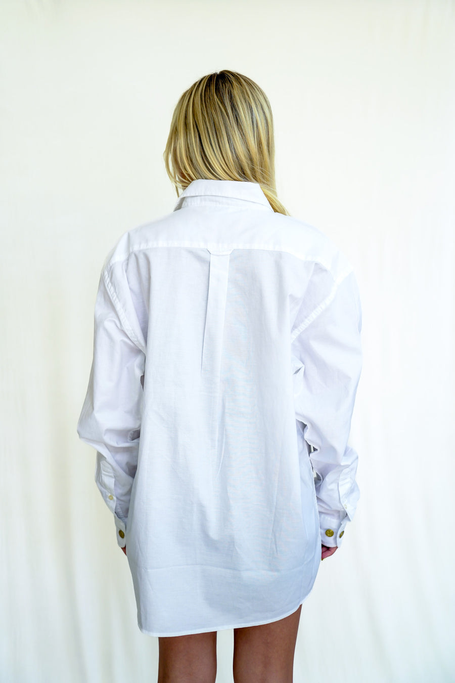 Designer Shirt White Shirting With Crown '25