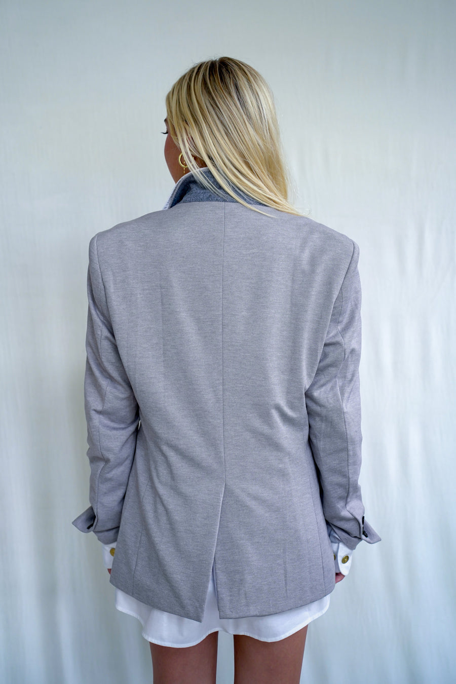 Archie Blazer Grey Tea Room '25