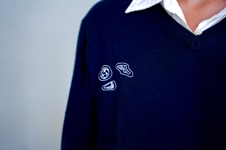 Victoria Sweater Navy Soccer '25