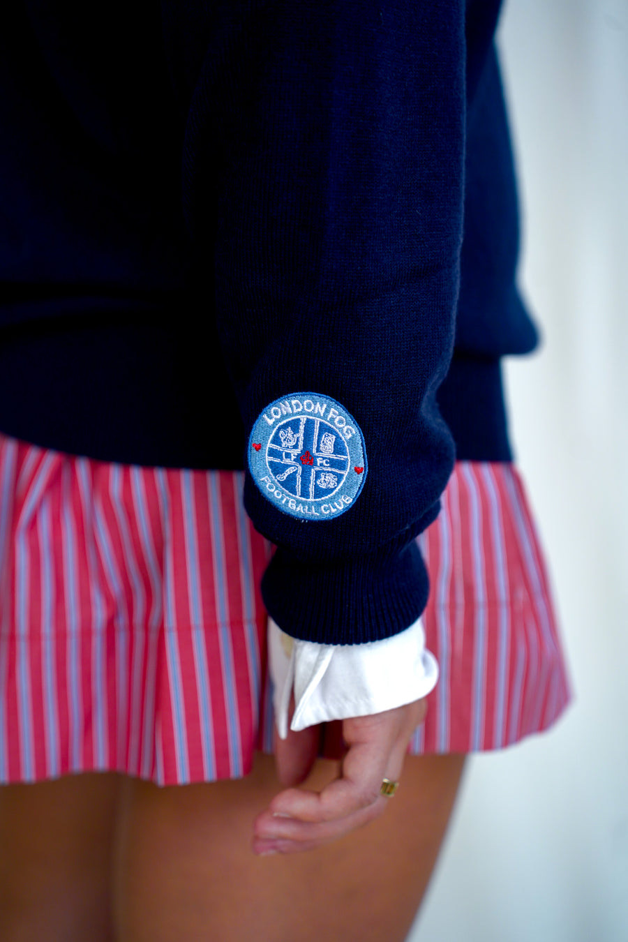 Victoria Sweater Navy Soccer '25