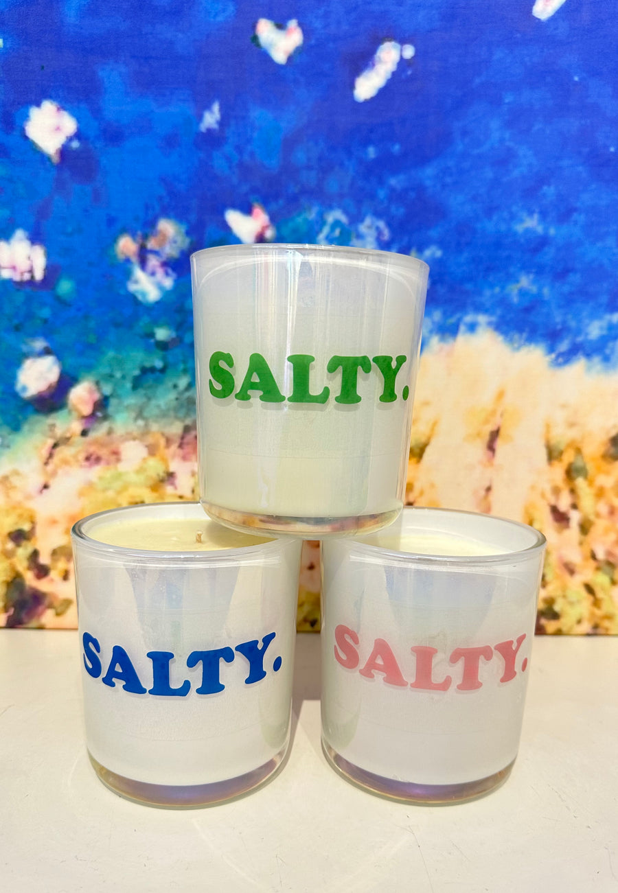 Salty. Candle *Limited*Edition*