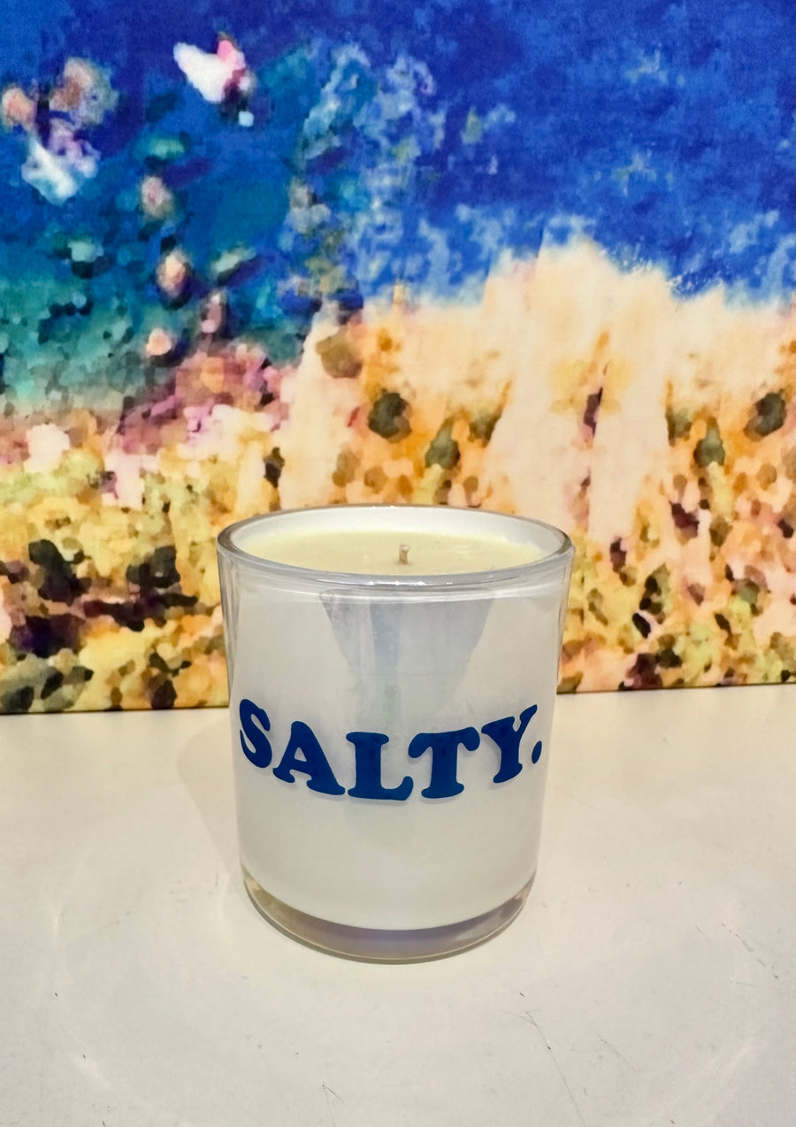 Salty. Candle *Limited*Edition*