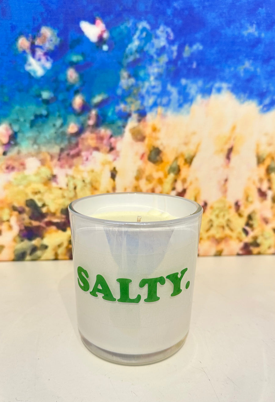 Salty. Candle *Limited*Edition*