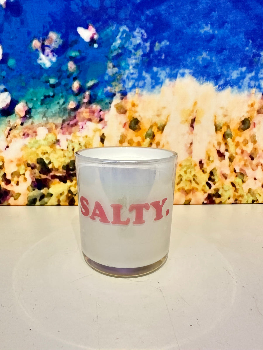 Salty. Candle *Limited*Edition*