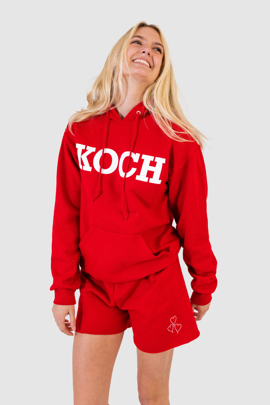 KOCH SWEAT SET IN RED *LIMITED*EDITION*
