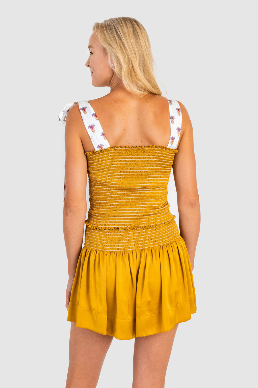 Erica Skirt Amber Polysatin