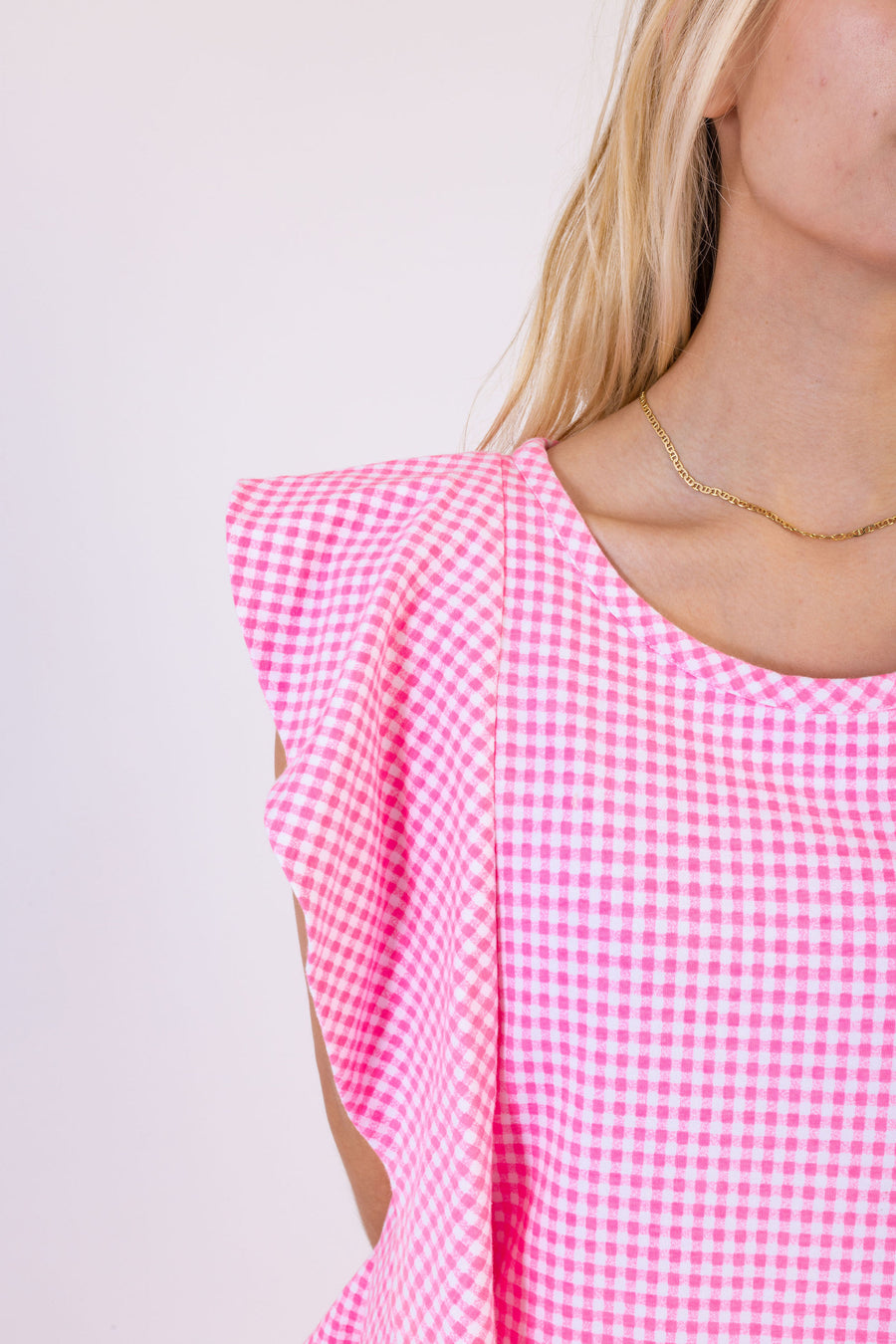 Noah Dress Hot Pink Gingham *Limited*Edition*