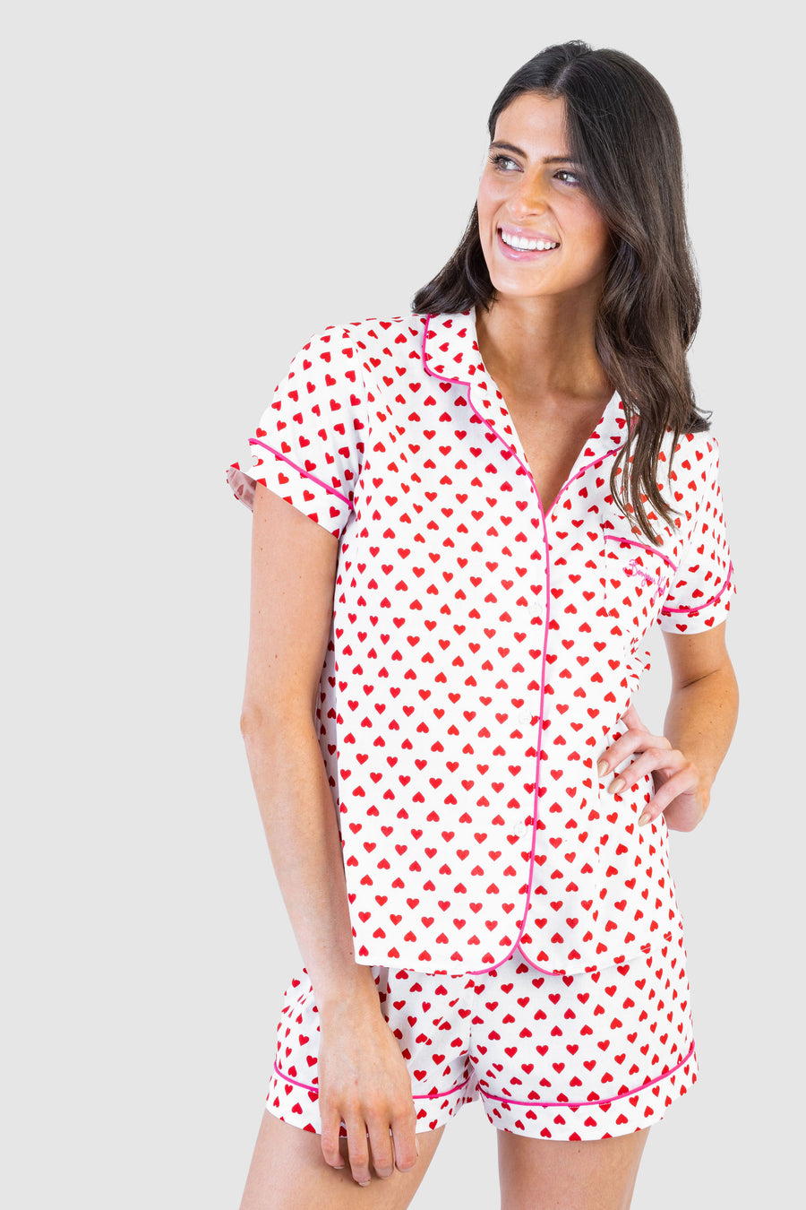 Pajama Set Red Hearts *Limited*Edition*