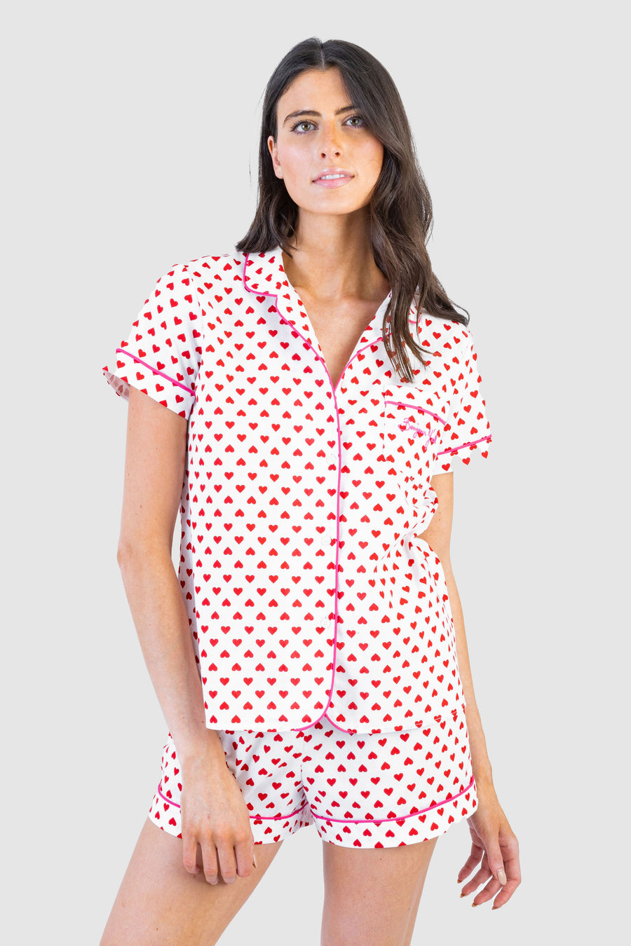 Pajama Set Red Hearts *Limited*Edition*