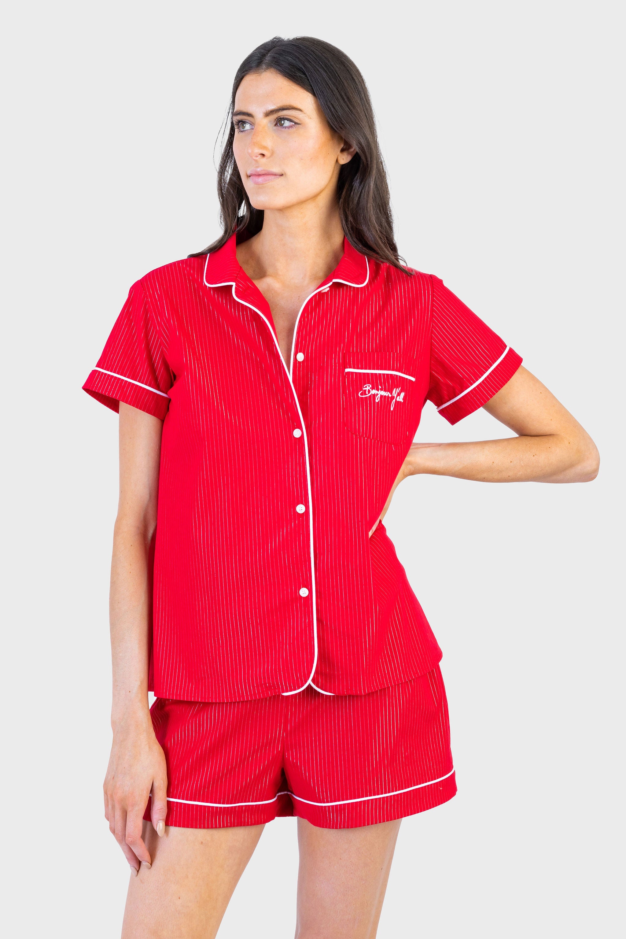 Pajama Set Red Stripe *Limited*Edition* – Shop KOCH