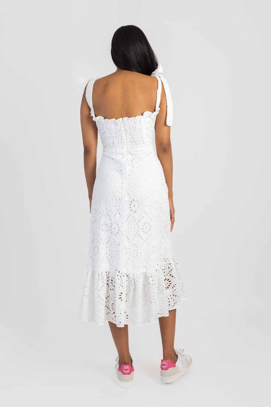 Meredith Dress Piña Colada Eyelet *Limited*Edition*