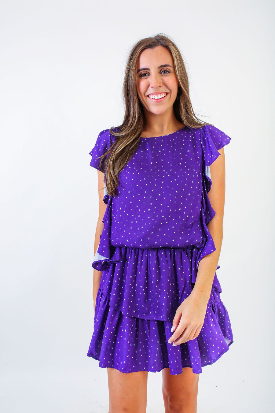 Madison Dress Purple with Stars *Limited*Edition*