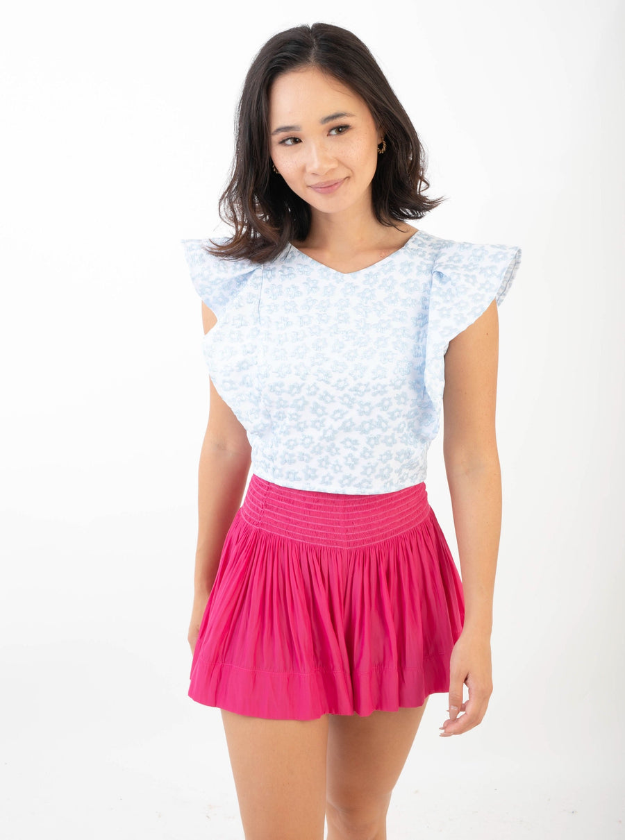 Cecilia Top Disco Flower