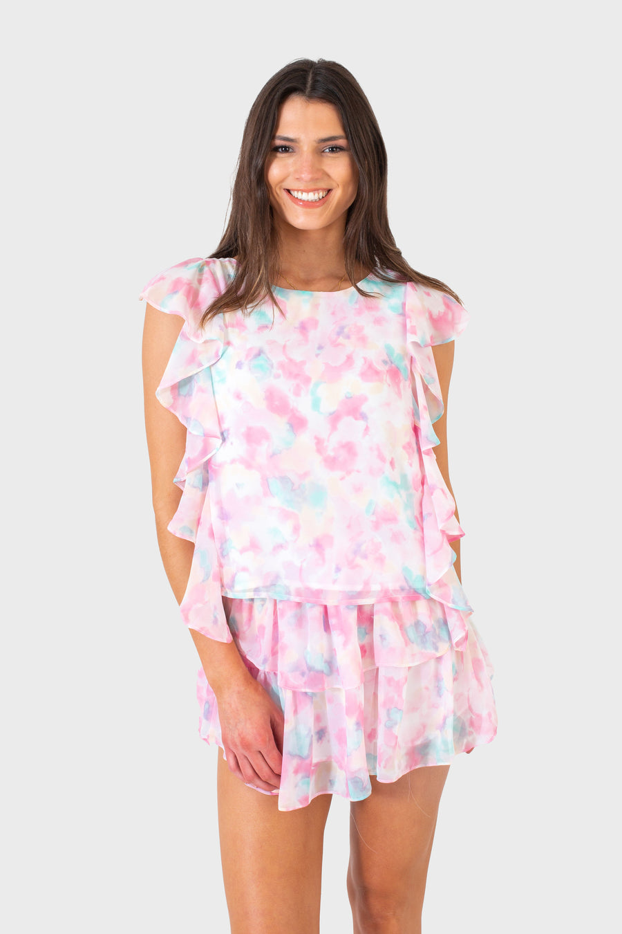 CARA TOP COTTON CANDY TIE DYE