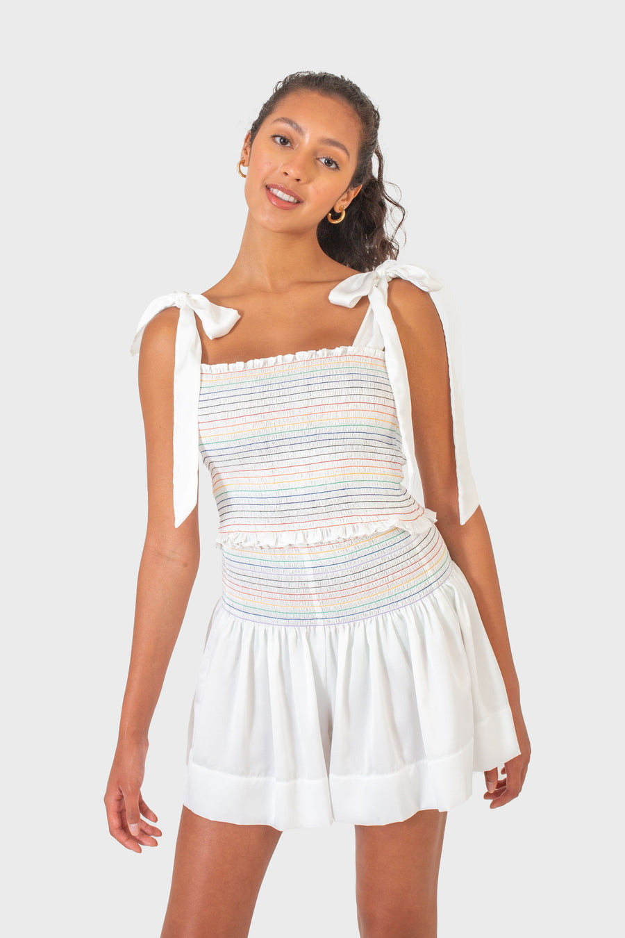 Cece Top White Rainbow *Limited*Edition*